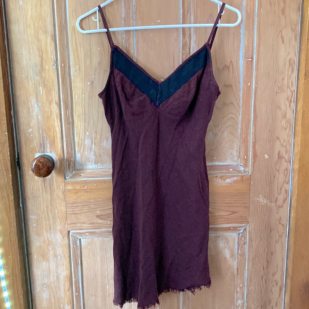 Maroon Short Dress